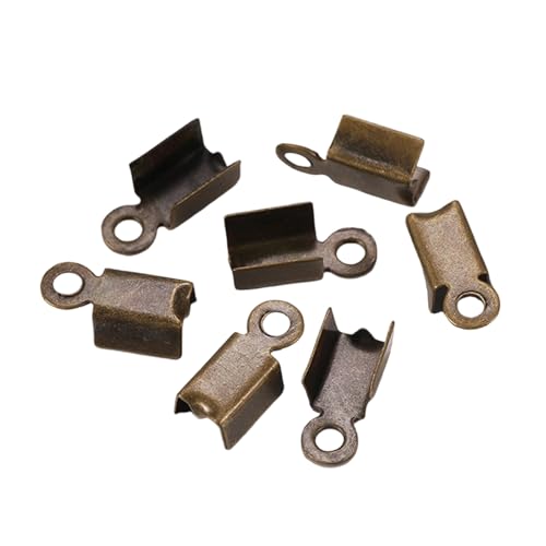 200 Stück/Set Schnurband Leder Clip Spitze Schnur Endkappen für Schmuckherstellung Legierung Cove Verschlüsse für Handwerk Schmuckherstellung 200 Stück/Set Schnurband Leder Clip Spitze Schnur Endkappen für Schmuckherstellung Legierung Cove Verschlüsse für Handwerk Schmuckherstellung von Obotsnoi