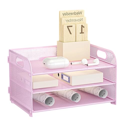 3-stöckige Büro-Ablage, Papieraufbewahrung, Briefablage, Schreibtisch-Organizer mit Griff, Notizbücher, Sortierregal, Bürobedarf, Papier-Organizer mit Griff, Briefablage, Schreibtisch-Organizer 3-stöckige Büro-Ablage, Papieraufbewahrung, Briefablage, Schreibtisch-Organizer mit Griff, Notizbücher, Sortierregal, Bürobedarf, Papier-Organizer mit Griff, Briefablage, Schreibtisch-Organizer von Obotsnoi