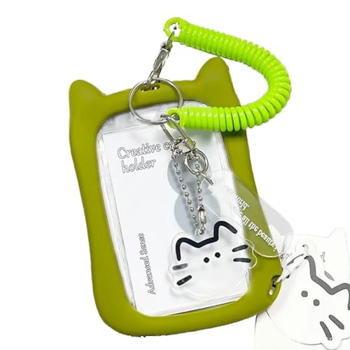 Clear Bus Card Sleeves Katzen Ohrfotokartenhalter Schlüsselbund Anhänger Abdeckungen Hülle Schutzhülsen Katzen Ohrhörer Busskarten Ärmelschlüsselkettenanhänger Kreditkartenabdeckung Clear Bus Card Sleeves Katzen Ohrfotokartenhalter Schlüsselbund Anhänger Abdeckungen Hülle Schutzhülsen Katzen Ohrhörer Busskarten Ärmelschlüsselkettenanhänger Kreditkartenabdeckung von Obotsnoi
