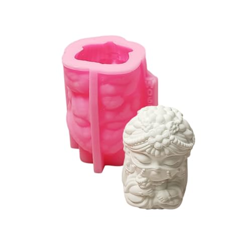 Formen Loulan Princess Silikonpflaster, Gießornament, Zement, Epoxidharz Formen Loulan Princess Silikonpflaster, Gießornament, Zement, Epoxidharz von Obotsnoi
