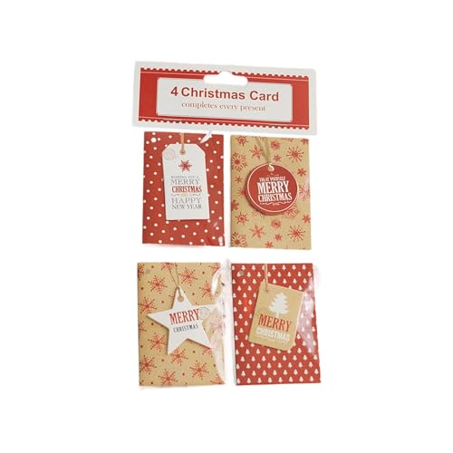 Handgefertigte Weihnachtsbaumkarten, reichlich Platz zum Schreiben, recycelbare Materialien für Basteldekorationen und saisonale Einladungen, recycelbares Papier von Obotsnoi