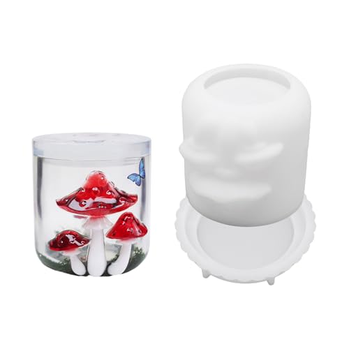 Lebensmittelechtes Silikon-Pilzglas für Epoxidharz, Basteln, wiederverwendbar, Kunstprojekte, Zubehör, Epoxidharz, Silikon-Set Lebensmittelechtes Silikon-Pilzglas für Epoxidharz, Basteln, wiederverwendbar, Kunstprojekte, Zubehör, Epoxidharz, Silikon-Set von Obotsnoi