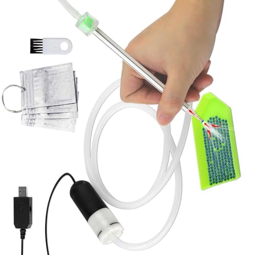 Obotsnoi Ergonomische Edelsteine Malerei Stift Set USB Netzteil Einstellbare Saugsteuerung Geeignet Für Mehrere Edelsteine Form Stabiler Elektrischer Stift von Obotsnoi