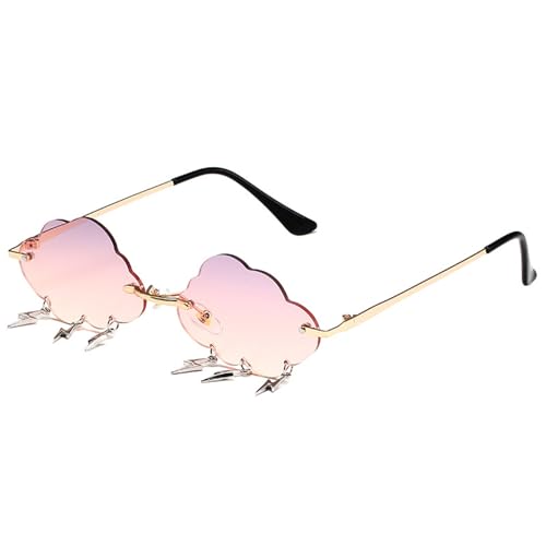 Obotsnoi Wolken-Sonnenbrille für Shows und den täglichen Gebrauch, Punk-Kostüm-Accessoires, Maskeraden, Party-Dekoration Obotsnoi Wolken-Sonnenbrille für Shows und den täglichen Gebrauch, Punk-Kostüm-Accessoires, Maskeraden, Party-Dekoration von Obotsnoi