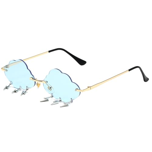 Obotsnoi Wolken-Sonnenbrille für Shows und den täglichen Gebrauch, Punk-Kostüm-Accessoires, Maskeraden, Party-Dekoration Obotsnoi Wolken-Sonnenbrille für Shows und den täglichen Gebrauch, Punk-Kostüm-Accessoires, Maskeraden, Party-Dekoration von Obotsnoi