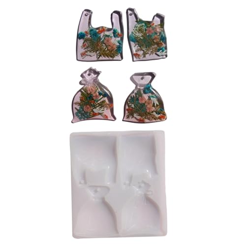 Realistische Silikonform mit flüssigem Effekt für handgefertigte Anhänger, Schlüsselanhänger, künstlerisches handgefertigtes Zubehör, Schmuckwerkzeug, dekorative Wasserbeutel, Epoxidform von Obotsnoi