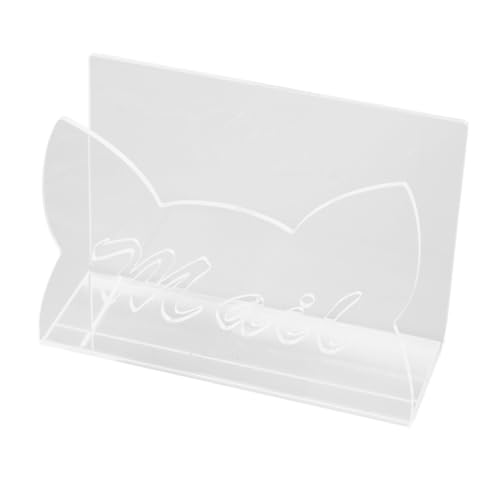 Schreibtischbriefhalter Katzen Acryl Briefablage Post Sortierer Umschlag Organizer Dokumentenständer zum Sortieren von Postdateien Tragbarer Schreibtischsortierer Schreibtischbriefhalter Katzen Acryl Briefablage Post Sortierer Umschlag Organizer Dokumentenständer zum Sortieren von Postdateien Tragbarer Schreibtischsortierer von Obotsnoi