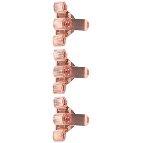 Stift-Organizer mit 3 Löchern und Taschenclip, verstellbare Federringe, Metall-Bleistiftclip für Arzt, Krankenschwester, Uniform, Bürobedarf, Organizer, 3 Stück von Obotsnoi