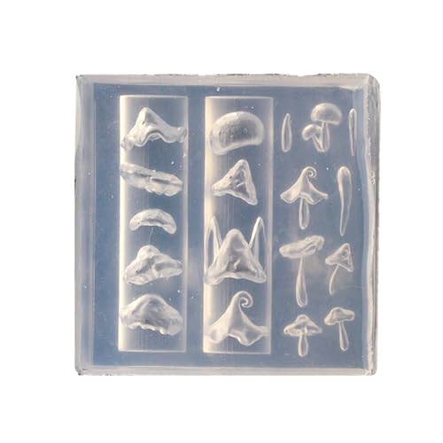 Vielseitige Silikonform Set Für 3D Nägelkunst Mit Rosenblumendesigns Ideal Für Handwerk Und Schmuckhersteller von Obotsnoi