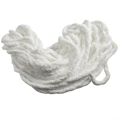 Weiches, grobes Garn für DIY-Projekte, dicke Wolle, perfekt zum Stricken und Häkeln, bequem und einfach zu verwenden (A) von Oceanlend
