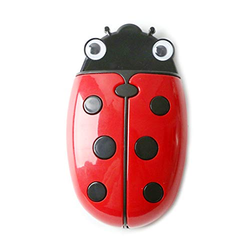 Ocobudbxw Federmäppchen, Federmäppchen, niedlicher Marienkäfer-Kühlschrank, magnetische Aufbewahrungsbox, Radiergummi, Whiteboard-Stifte, Organizer-Halter Ocobudbxw Federmäppchen, Federmäppchen, niedlicher Marienkäfer-Kühlschrank, magnetische Aufbewahrungsbox, Radiergummi, Whiteboard-Stifte, Organizer-Halter von Ocobudbxw