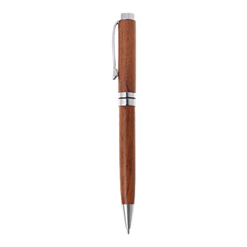 Ocobudbxw Kugelschreiber, luxuriös, handgefertigt, aus Holz, drehbar, Büro, mittlere Feder, Kugelschreiber, stationäres Schreibwerkzeug von Ocobudbxw