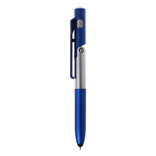 Ocobudbxw Kugelschreiber, multifunktional, 4-in-1-Kugelschreiber, faltbar, LED-Licht, Handy-Ständer, Halter, Schule, Büro, Schreibwaren, Zubehör Ocobudbxw Kugelschreiber, multifunktional, 4-in-1-Kugelschreiber, faltbar, LED-Licht, Handy-Ständer, Halter, Schule, Büro, Schreibwaren, Zubehör von Ocobudbxw