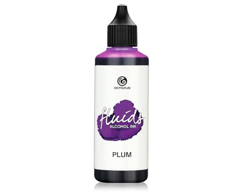 100 ml Fluids Alcohol Ink PLUM, Alkoholtinte für Fluid Art und Resin, violett 100 ml Fluids Alcohol Ink PLUM, Alkoholtinte für Fluid Art und Resin, violett von Octopus