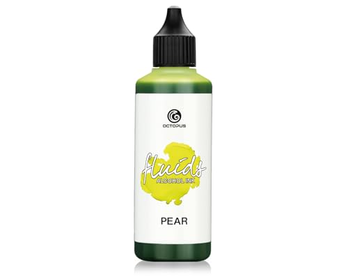 100 ml Fluids Alcohol Ink PEAR, Alkoholtinte für Fluid Art und Resin, grün 100 ml Fluids Alcohol Ink PEAR, Alkoholtinte für Fluid Art und Resin, grün von Octopus