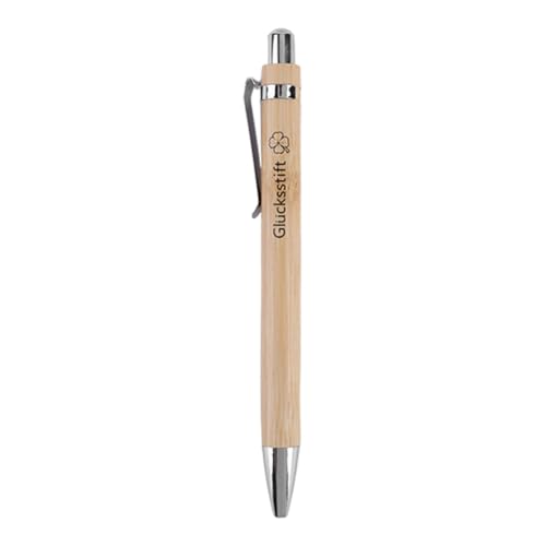 24 Sets hölzerner Kugelschreiber mit Karten Lucky Pen Hochzeit Gefälligkeiten for Gäste (a) von Ocuuer