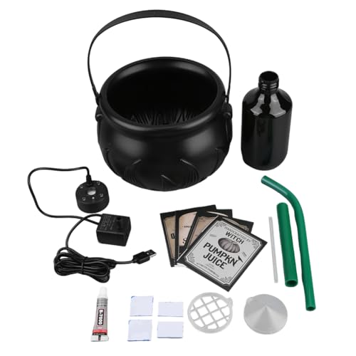Halloween Dekorationen Innenraum 10 Zoll DIY Witch Cauldron Set for Partydekoration (B) von Ocuuer
