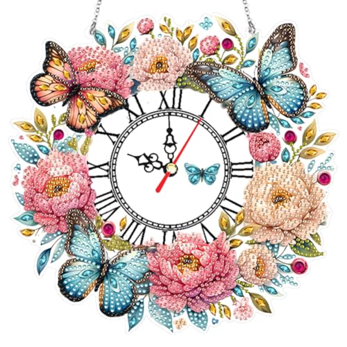 Ocuuer Acrylic Special Form Pfingstrose 5d Wrack Clock (GH331) von Ocuuer