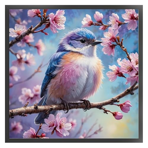 Ocuuer Voller Stickerei Eco-Cotton Thread 11CT Printed Bird Cross Stitch Kit 40x40 cm (2) von Ocuuer