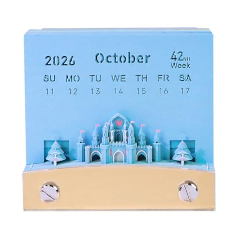 Zeitstückkalender 2026 Ferrrisrad 3D Memo Pads Kalender Papier Carving Art Memo Pad Notizblock Geschenk for Weihnachten Hauswarming Desktop Dekoration Zeitstückkalender 2026 Ferrrisrad 3D Memo Pads Kalender Papier Carving Art Memo Pad Notizblock Geschenk for Weihnachten Hauswarming Desktop Dekoration von Ocuuer