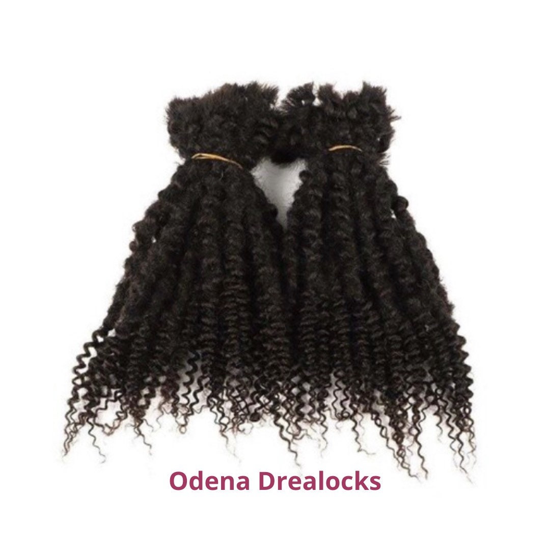 Göttin Dreadlocks Extensions Handgefertigt Mit Menschlichen Haaren Naturfarbe von Odenadreadlocks