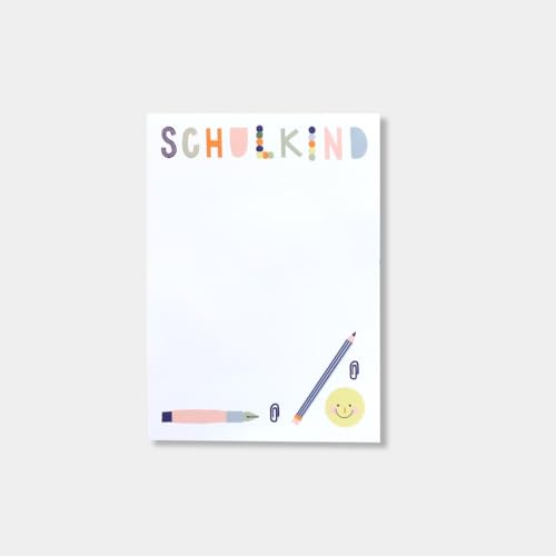 Odernichtoderdoch Notizblock A6 Schulkind - Blako Block mit süßen Illustrationen zum Schulstart, für Schulkinder, ideal für die Schultüte und den Schulranzen Odernichtoderdoch Notizblock A6 Schulkind - Blako Block mit süßen Illustrationen zum Schulstart, für Schulkinder, ideal für die Schultüte und den Schulranzen von Odernichtoderdoch
