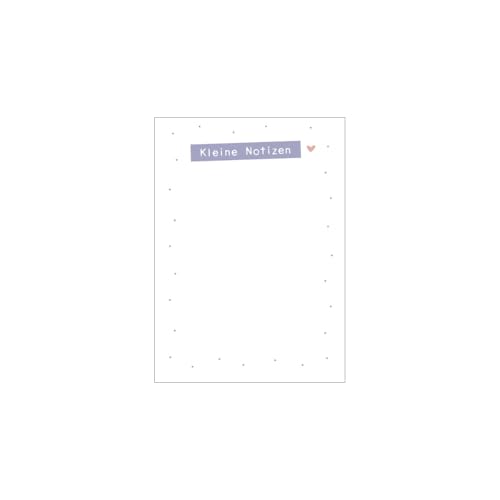 Odernichtoderdoch Notizblock A7 „Kleine Notizen - Kleiner Notizblock mit 50 Blatt für Notizen, Gedanken und liebe Worte Odernichtoderdoch Notizblock A7 „Kleine Notizen - Kleiner Notizblock mit 50 Blatt für Notizen, Gedanken und liebe Worte von Odernichtoderdoch