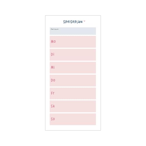 Odernichtoderdoch Notizblock DIN lang „Speiseplan - Plane deine Mahlzeiten von Montag bis Sonntag, dein Einkauf im Überblick und gut organisiert Odernichtoderdoch Notizblock DIN lang „Speiseplan - Plane deine Mahlzeiten von Montag bis Sonntag, dein Einkauf im Überblick und gut organisiert von Odernichtoderdoch