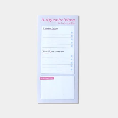 Odernichtoderdoch Notizblock DIN lang Aufgeschrieben - Platz für To-Do-Listen, Termine, Einkaufspläne und Ideen, schlichtes Design für klare Gedanken Odernichtoderdoch Notizblock DIN lang Aufgeschrieben - Platz für To-Do-Listen, Termine, Einkaufspläne und Ideen, schlichtes Design für klare Gedanken von Odernichtoderdoch