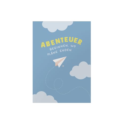 Odernichtoderdoch Postkarte „Abenteuer - A6 Grußkarte, Mutmacher, Gruß oder inspirierende Deko für Entdecker und Träumer Odernichtoderdoch Postkarte „Abenteuer - A6 Grußkarte, Mutmacher, Gruß oder inspirierende Deko für Entdecker und Träumer von Odernichtoderdoch