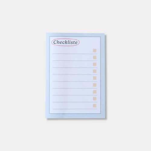 Odernichtoderdoch Sticky Notes "Checkliste" - Haftnotizen für deine Notizen und To Do´s, passend zum Lehrerkalender, selbstklebend Odernichtoderdoch Sticky Notes "Checkliste" - Haftnotizen für deine Notizen und To Do´s, passend zum Lehrerkalender, selbstklebend von Odernichtoderdoch