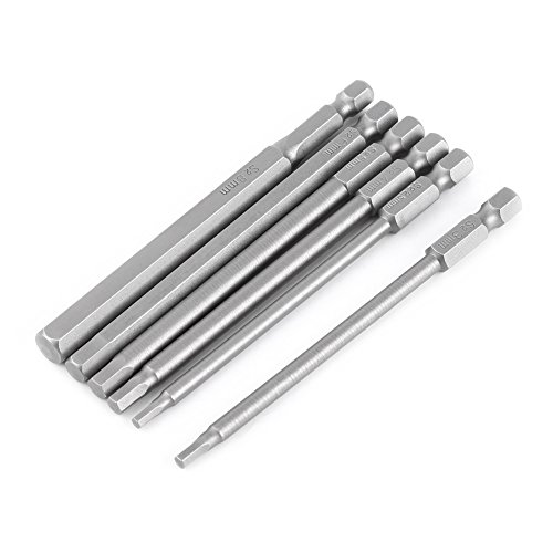 6 Stück 100 Mm Magnetischer Schraubendreher mit 1/4 Zoll Sechskantschaft, Schraubendreher Bit Bit Bit Set Sechskant-Werkzeug-Bit 6 Stück 100 Mm Magnetischer Schraubendreher mit 1/4 Zoll Sechskantschaft, Schraubendreher Bit Bit Bit Set Sechskant-Werkzeug-Bit von Odorkle