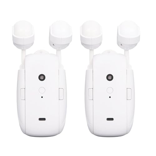 WiFi-Smart-Vorhangmotor mit eingebautem Akku, APP-Sprachfernbedienung, geeignet für Schlafzimmer und Büro von Odorkle