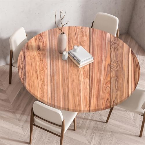 Odot Tischdecke Abwaschbar Rund 150cm, Elastisch Lotuseffekt Tischdecke Outdoor 3D-Druck Tischdecken Table Cloth für Garten Restaurant, Ideal für 140cm-145cm Odot Tischdecke Abwaschbar Rund 150cm, Elastisch Lotuseffekt Tischdecke Outdoor 3D-Druck Tischdecken Table Cloth für Garten Restaurant, Ideal für 140cm-145cm von Odot