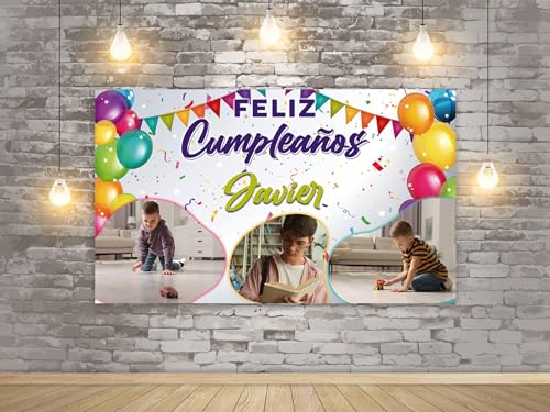 Oedim Photocall auf Leinwand, Geburtstag, bunte Luftballons, personalisierbar, 185 x 110 cm, dekorativ für Veranstaltungen oder besondere Feiern Oedim Photocall auf Leinwand, Geburtstag, bunte Luftballons, personalisierbar, 185 x 110 cm, dekorativ für Veranstaltungen oder besondere Feiern von Oedim