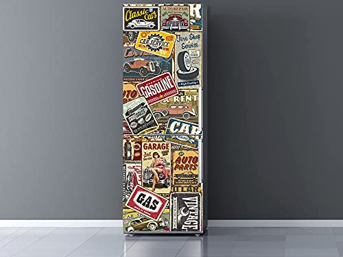 Oedim Vinyl für Kühlschrank, Nummernschild, 185 x 60 cm, robust, Dekoration für Küche, Kühlschrank Oedim Vinyl für Kühlschrank, Nummernschild, 185 x 60 cm, robust, Dekoration für Küche, Kühlschrank von Oedim
