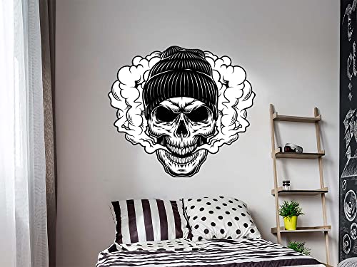 Wandtattoo Totenkopf | 140 x 126 cm | Wandtattoo | Original Produkt | Vinyl Aufkleber | Wandbild | Wohnkultur Wandtattoo Totenkopf | 140 x 126 cm | Wandtattoo | Original Produkt | Vinyl Aufkleber | Wandbild | Wohnkultur von Oedim