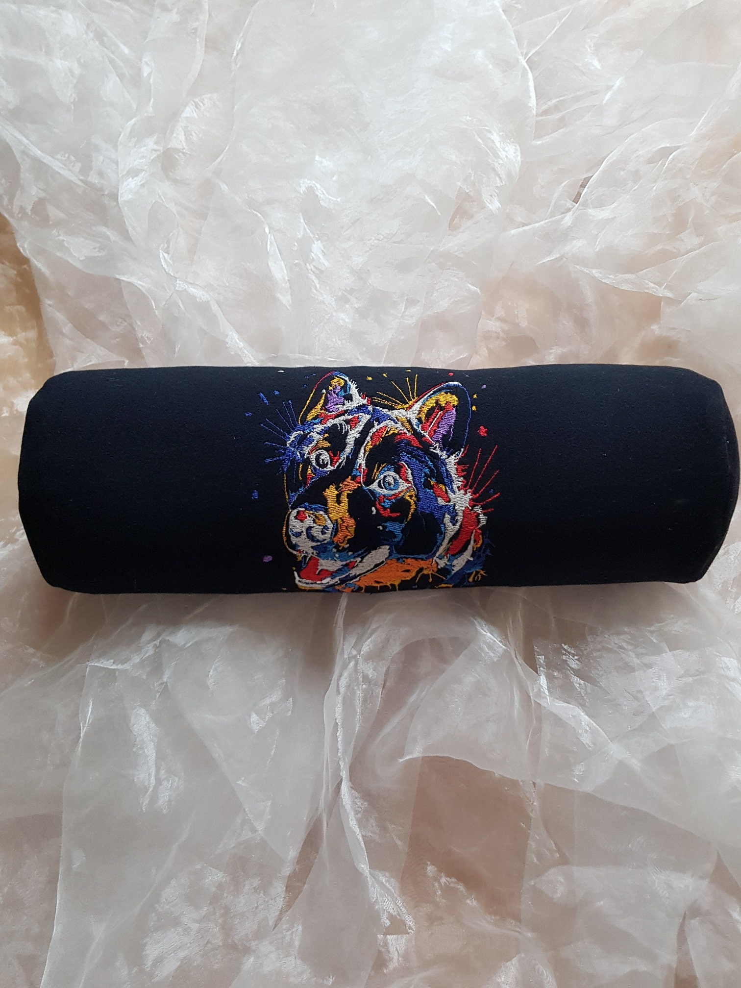 Yogabolster, Weihnachten, Muttertag, Reisekissen, Wellnessrolle, Waschbar, Nackenrolle, Dinkelspelzfüllung, Nikolaus, Hundeliebhaber, Toll Yogabolster, Weihnachten, Muttertag, Reisekissen, Wellnessrolle, Waschbar, Nackenrolle, Dinkelspelzfüllung, Nikolaus, Hundeliebhaber, Toll von Oelbachkram