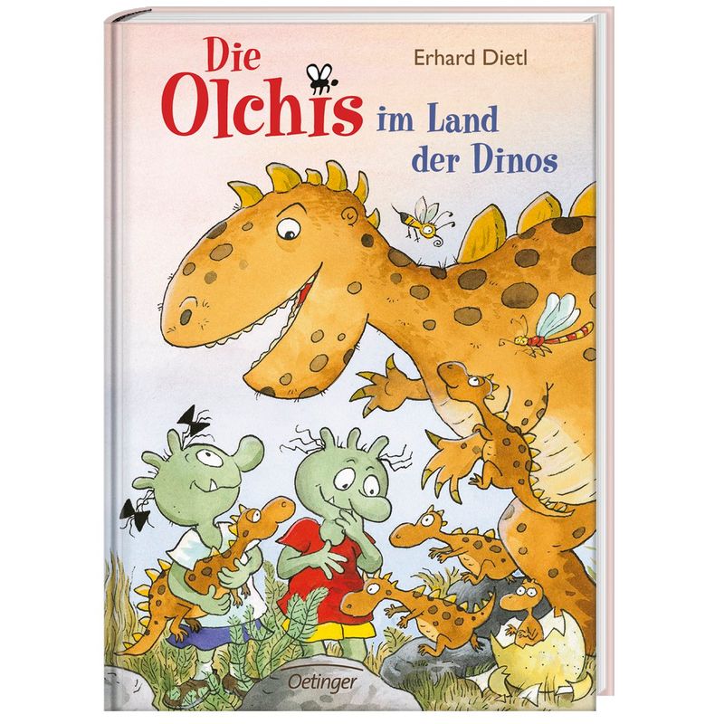 Die Olchis Im Land Der Dinos / Die Olchis Erstleser Bd.1 - Erhard Dietl, Gebunden von Oetinger