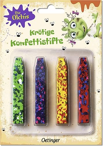 Die Olchis Krötige Konfettistifte von Oetinger