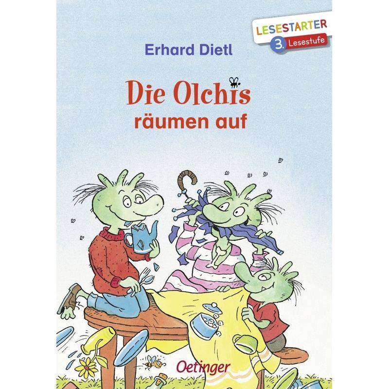 Die Olchis Räumen Auf - Erhard Dietl, Gebunden von Oetinger