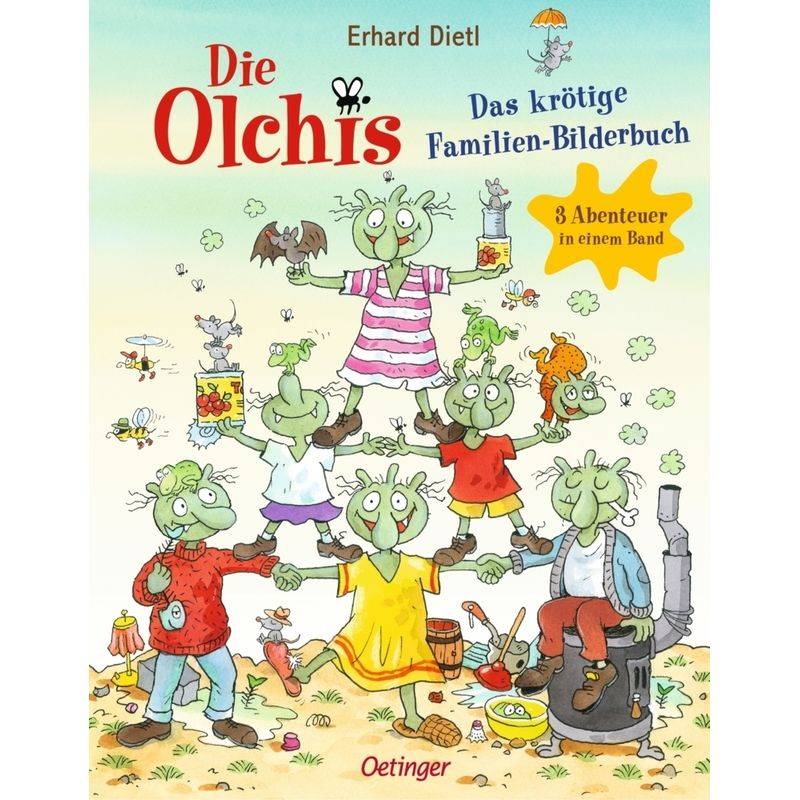 Die Olchis. Das Krötige Familien-Bilderbuch - Erhard Dietl, Gebunden von Oetinger