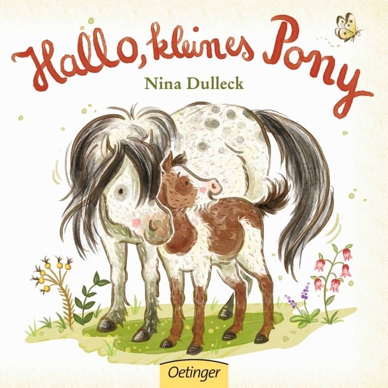 Hallo, Kleines Pony - Nina Dulleck, Pappband von Oetinger
