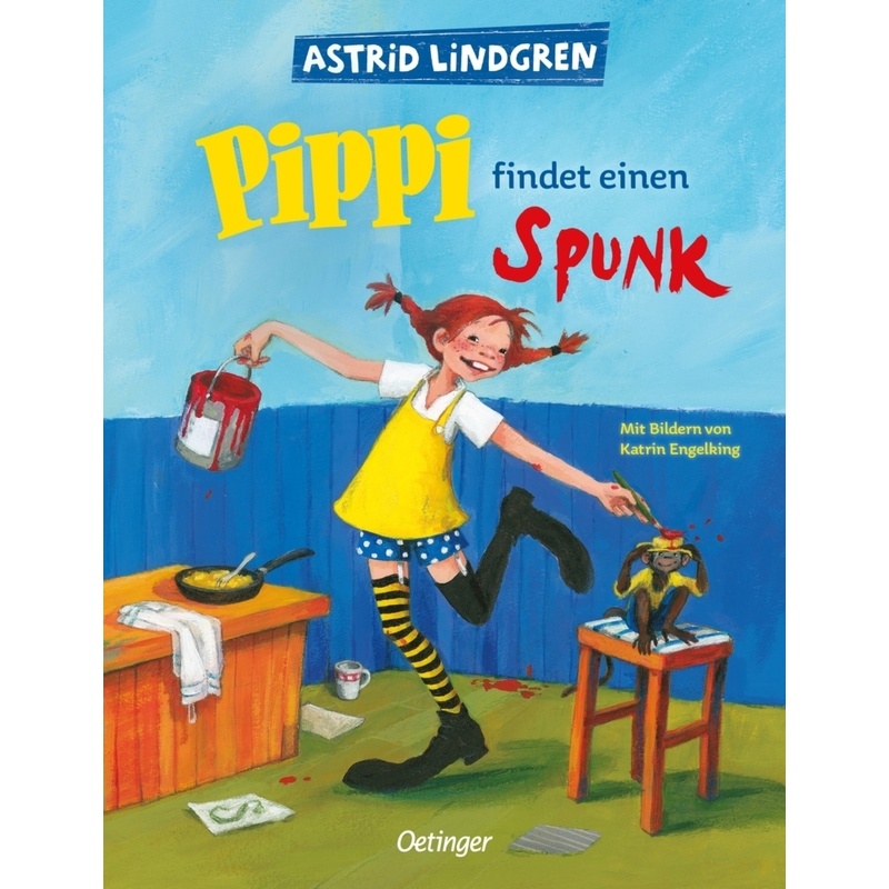 Pippi Findet Einen Spunk - Astrid Lindgren, Pappband von Oetinger