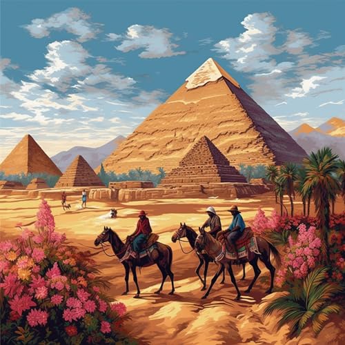 5D Diamond Painting Kits DIY Diamant Malerei Kreuzstich Full Drill Kristall Strass Malerei Stickerei Gemälde Bilder für Home Wall Decor - Ägyptische Pyramiden 5 5D Diamond Painting Kits DIY Diamant Malerei Kreuzstich Full Drill Kristall Strass Malerei Stickerei Gemälde Bilder für Home Wall Decor - Ägyptische Pyramiden 5 von OfFsum