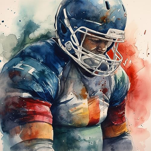 OfFsum Malen nach Zahlen für Erwachsene Kinder Anfänger American Football Spieler Gear 1 DIY Acryl Malen nach Zahlen Kits mit Pinseln Acrylpigment Heimdekoration Brithday Geschenke 40,6 x 50,8 cm OfFsum Malen nach Zahlen für Erwachsene Kinder Anfänger American Football Spieler Gear 1 DIY Acryl Malen nach Zahlen Kits mit Pinseln Acrylpigment Heimdekoration Brithday Geschenke 40,6 x 50,8 cm von OfFsum