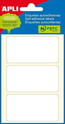 Apli 24 x 67 mm Mini Label – White (Pack of 18) Apli 24 x 67 mm Mini Label – White (Pack of 18) von APLI