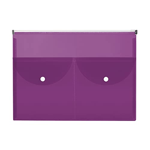 Office Depot Markentasche mit Reißverschluss, 24,9 x 33 cm, Violett Office Depot Markentasche mit Reißverschluss, 24,9 x 33 cm, Violett von Office Depot