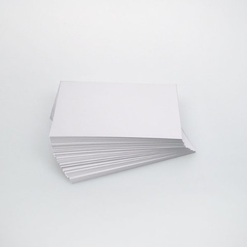 Karteikarten, 500 Stück, blanko, 190 g (weiß, DIN A6) von Office Line