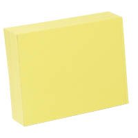 Office Line Karteikarten, gelb, 190 g, DIN A7, 100 Stück, blanko, Art.Nr.: 770274 von Office Line